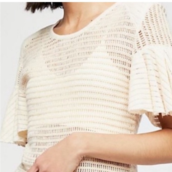 NWT Free People Bras Top Bundle Cream Red Blue XS - Picture 9 of 16